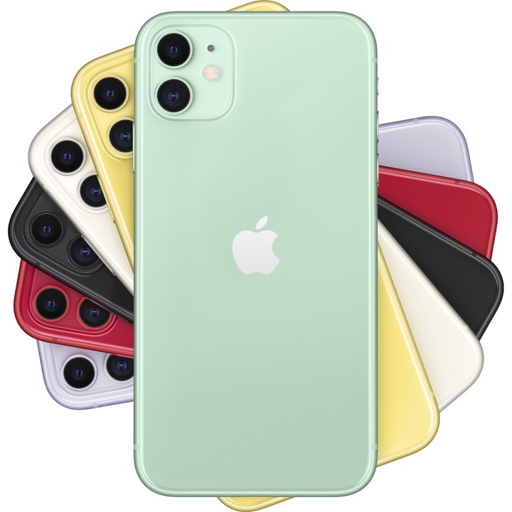 Telefon mobil Apple iPhone 11, 64GB, Green