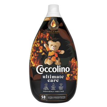 Balsam de rufe Coccolino Ultimate Care Heavenly Nectar, 58 spalari, 870 ml Balsam de rufe Coccolino Ultimate Care Heavenly Nectar, 58 spalari, 870 ml