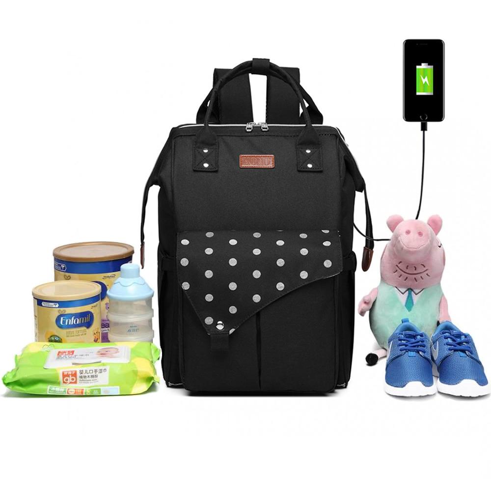 Rucsac multifunctional mamici Baby, Negru