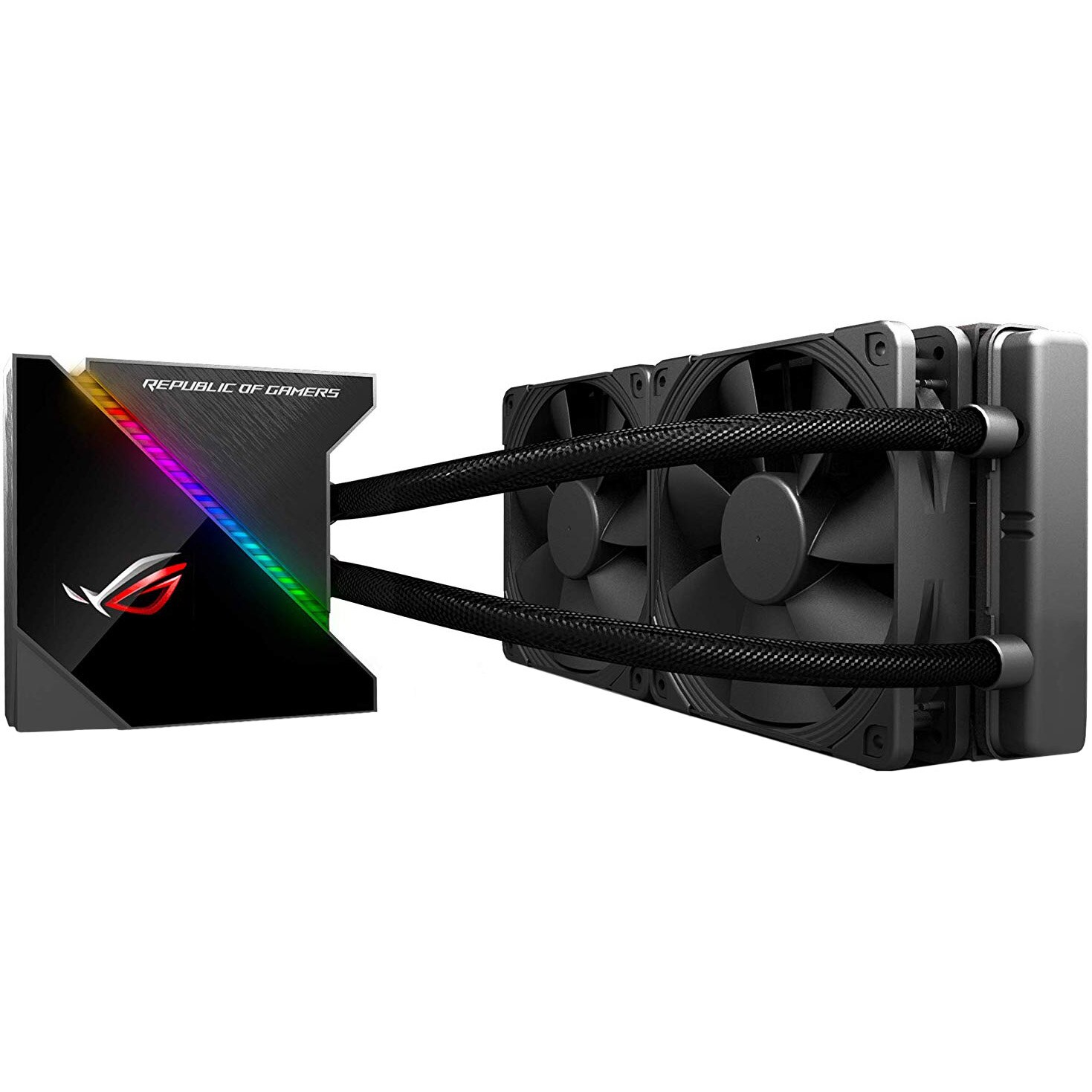 Cooler procesor ASUS ROG RYUJIN 240, racire cu lichid, Aura Sync, RGB, OLED LiveDash