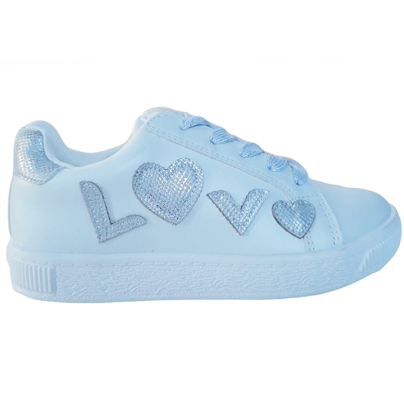 Pantofi copii Truffie, C040 Love, roz, Alb/Albastru