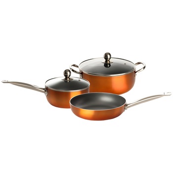 Set 5 piese Cooking by Heinner Royal, aluminiu, inductie Set 5 piese Cooking by Heinner Royal, aluminiu, inductie