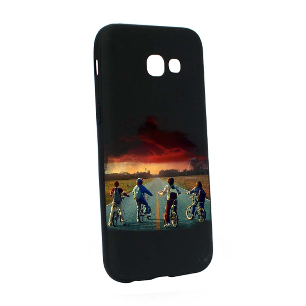 Husa de protectie Stranger Things pentru Samsung Galaxy A5 2017, rezistenta la uzura, anti-alunecare, din silicon Premium, B278