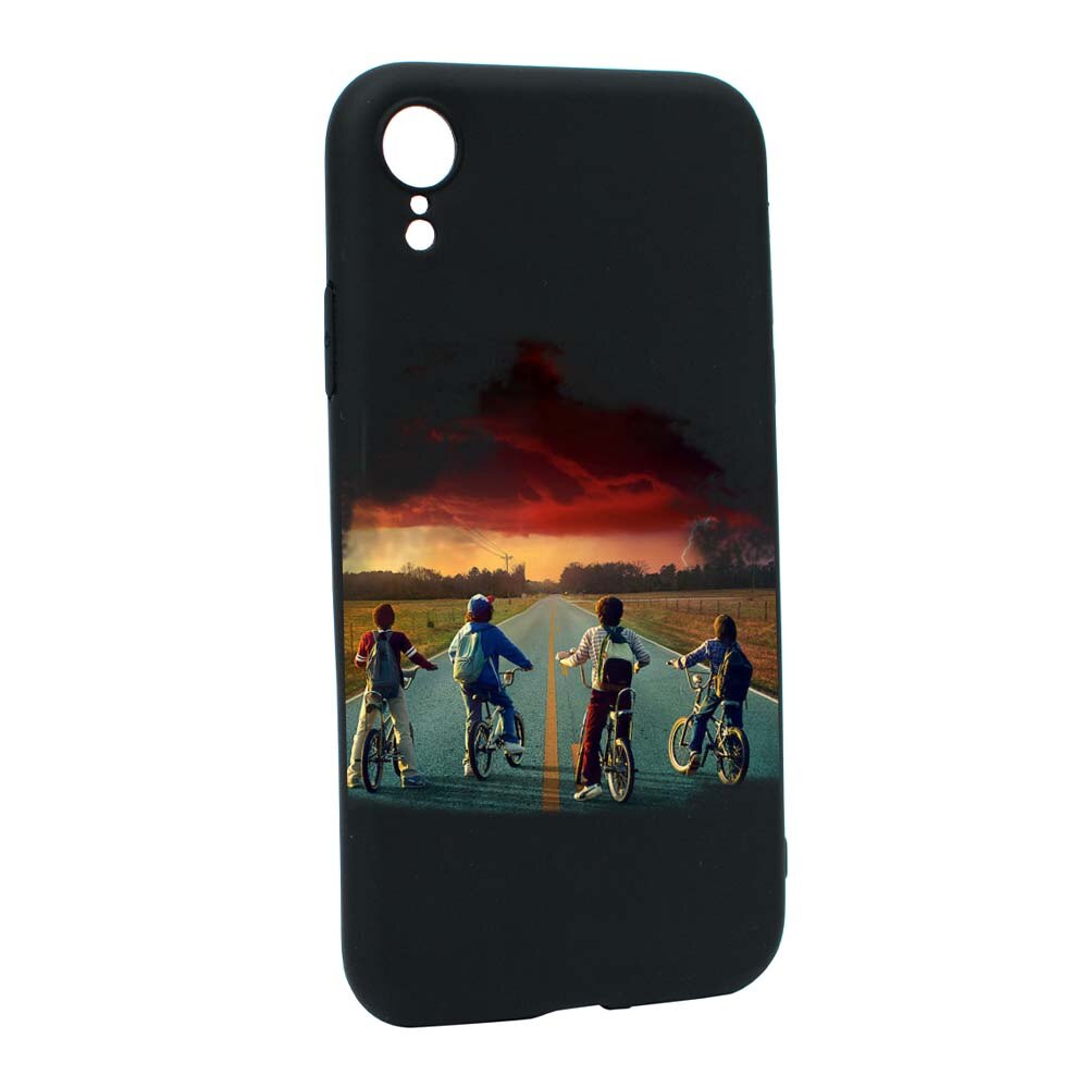 Husa de protectie Stranger Things pentru Apple iPhone XR, rezistenta la uzura, anti-alunecare, din silicon Premium, B278