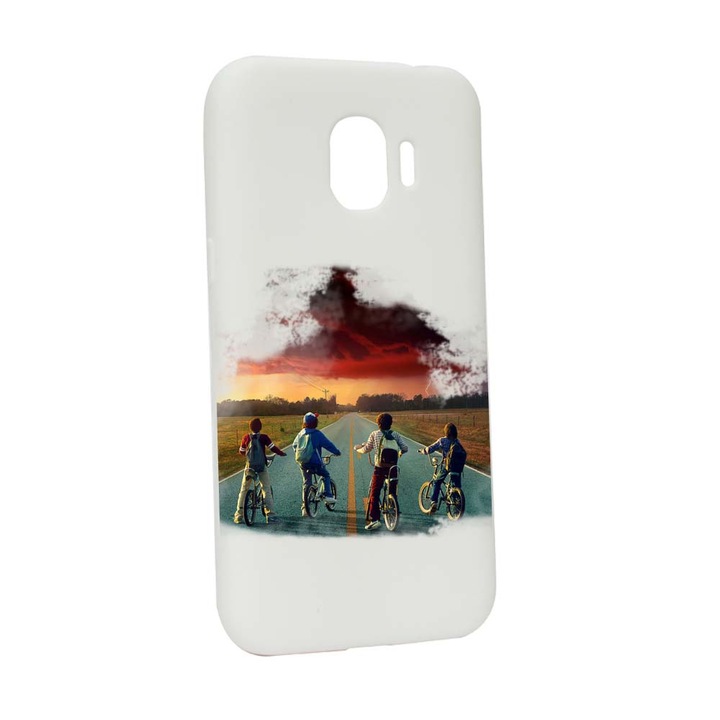 Защитен калъф Stranger Things за Samsung Galaxy J4 2018 Устойчив на износване противоплъзгащ първокласен силиконов W278