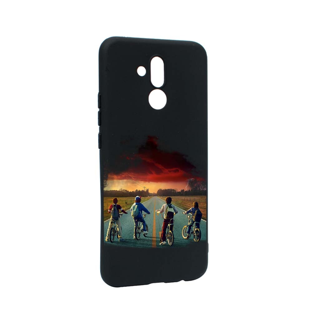 Husa de protectie Stranger Things pentru Huawei Mate 20 Lite, rezistenta la uzura, anti-alunecare, din silicon Premium, B278