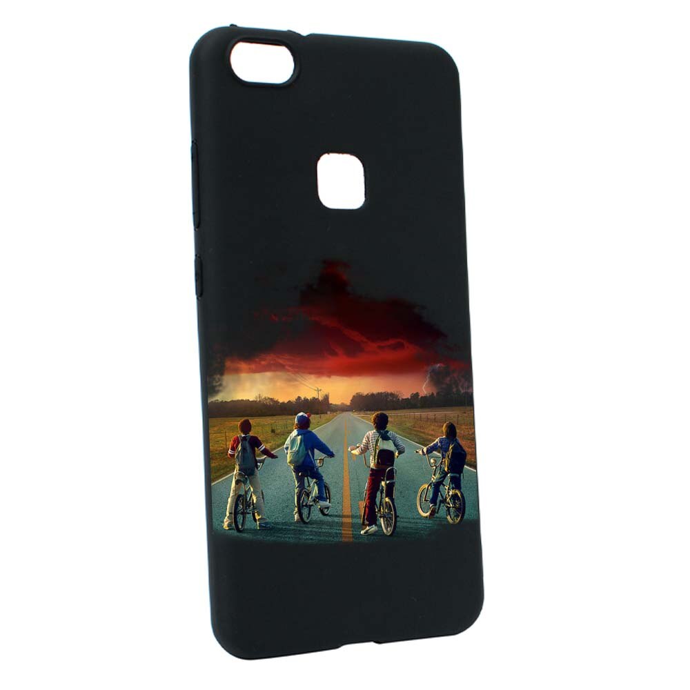 Husa de protectie Stranger Things pentru Huawei P10 Lite, rezistenta la uzura, anti-alunecare, din silicon Premium, B278