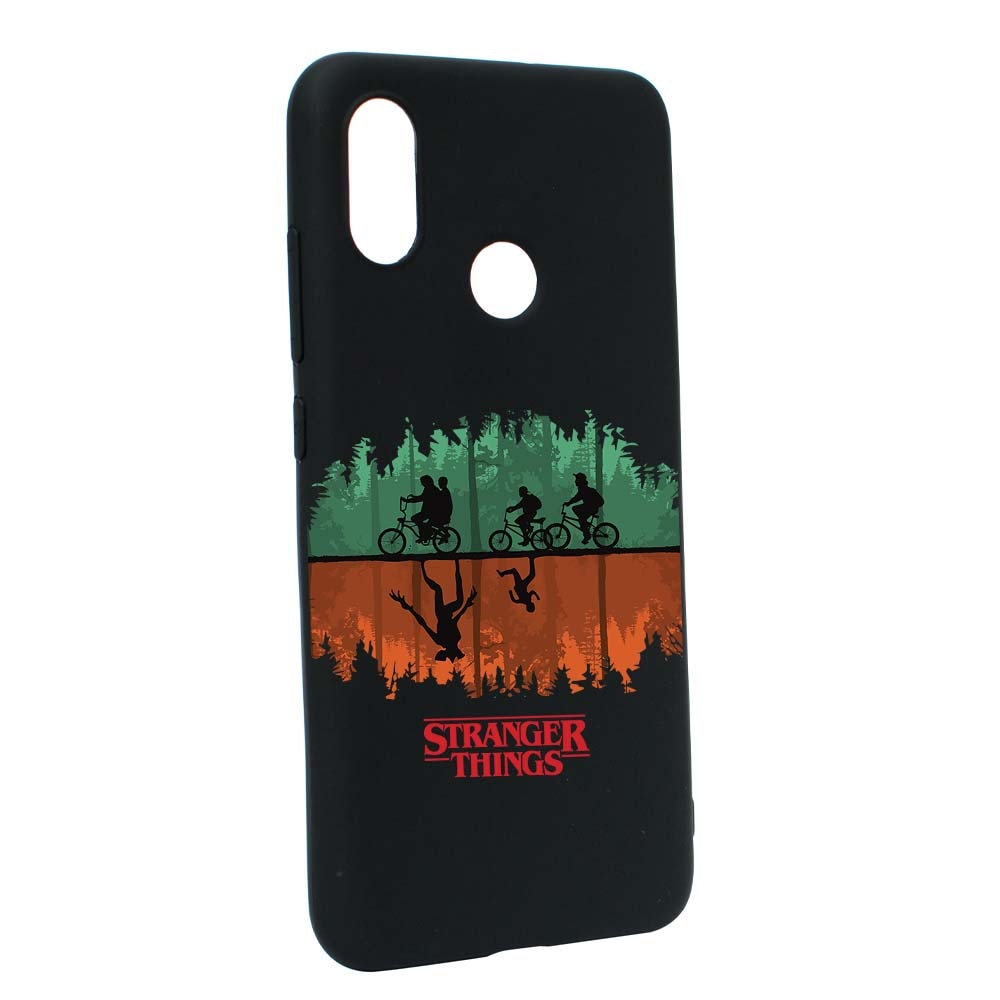 Husa de protectie Stranger Things pentru Xiaomi Mi A2 Lite / Redmi 6 Pro, rezistenta la uzura, anti-alunecare, din silicon Premium, B279