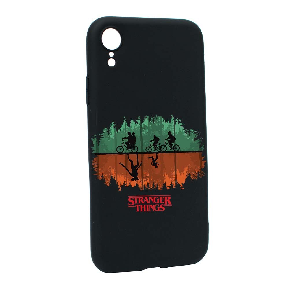 Husa de protectie Stranger Things pentru Apple iPhone XR, rezistenta la uzura, anti-alunecare, din silicon Premium, B279