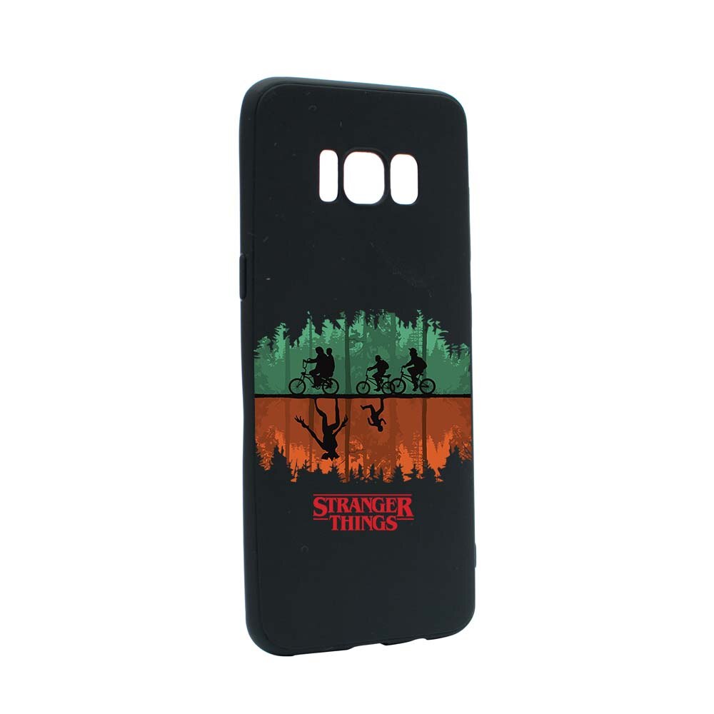 Husa de protectie Stranger Things pentru Samsung Galaxy S8 Plus, rezistenta la uzura, anti-alunecare, din silicon Premium, B279