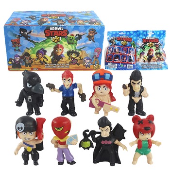 Set Surpriza cu 3 cartonase si 1 figurina Brawl Stars - Krista® Set Surpriza cu 3 cartonase si 1 figurina Brawl Stars - Krista®