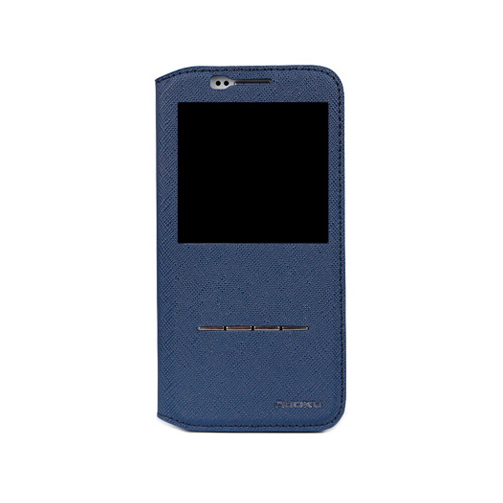 Husa Book Nuoku pentru Samsung Galaxy S6, Albastru