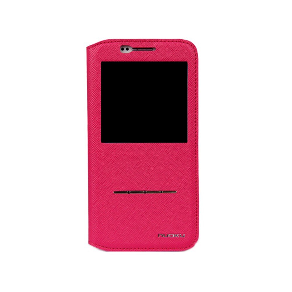 Husa Book Nuoku pentru Samsung Galaxy S6, Roz