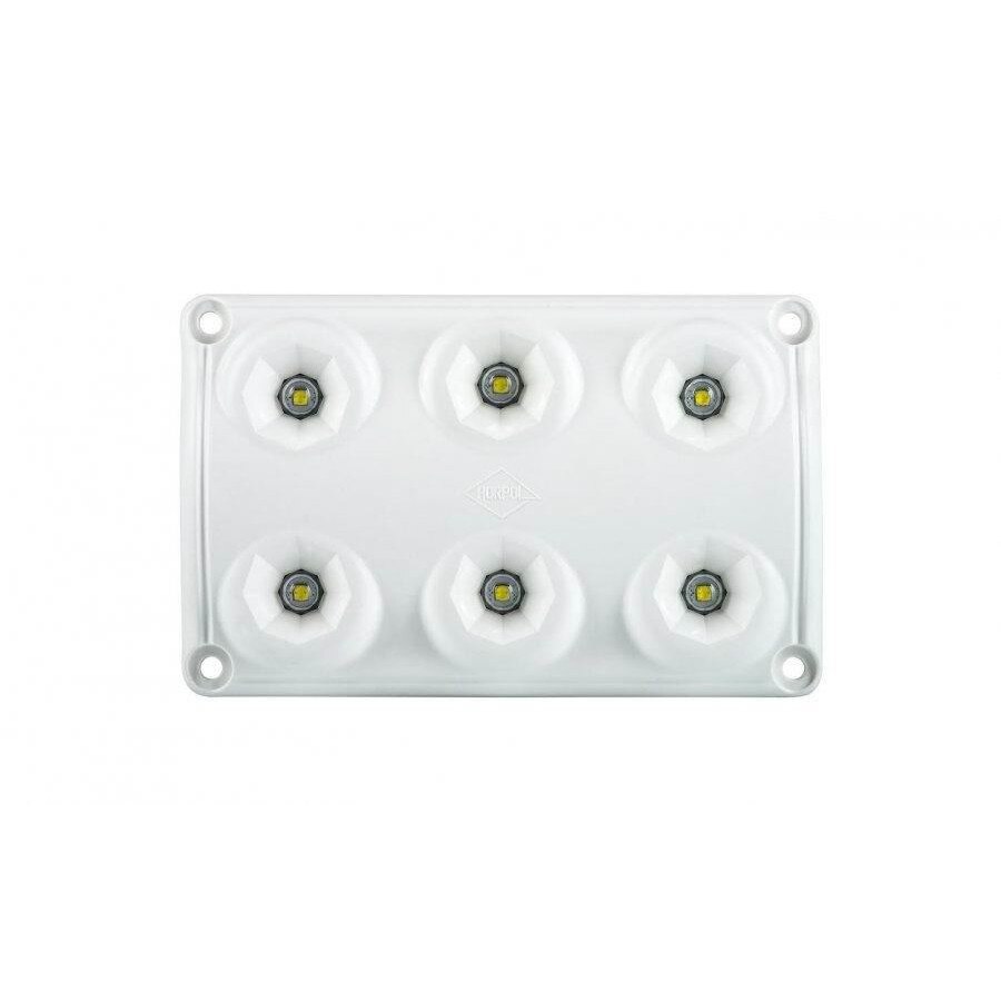 Lampa interior plafon/universala 120x75, 5 LED-uri, alba LWD 2154 Horpol