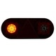 Стоп 363x143, 6 функции с триъгълник, LED, десен, Neon, STELLA LZD 2551 Horpol
