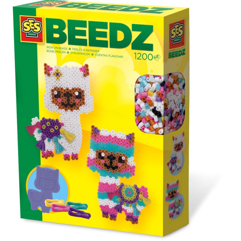 Set de constructie, Beedz - Alpaca (1200 buc) SES Creative