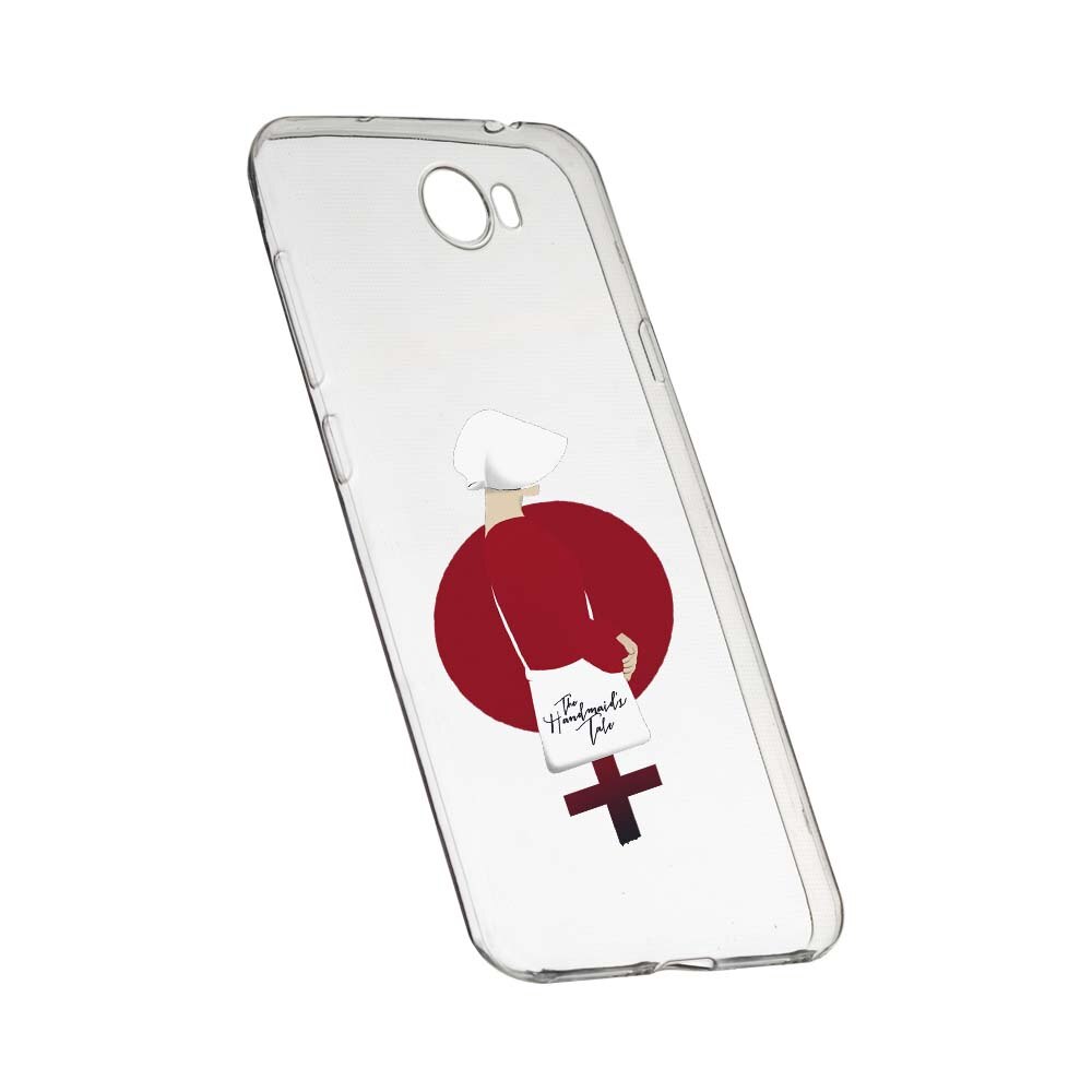 Husa de protectie The Handmaid`s Tale pentru Huawei Y7 /Enjoy 7 Plus /Nova Lite Plus 2017, rezistenta la uzura, anti-alunecare, din silicon Premium, 283