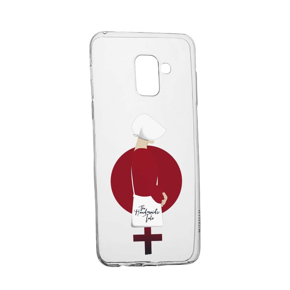 Husa de protectie The Handmaid`s Tale pentru Samsung Galaxy Galaxy A6 Plus / J8 2018, rezistenta la uzura, anti-alunecare, din silicon Premium, 283
