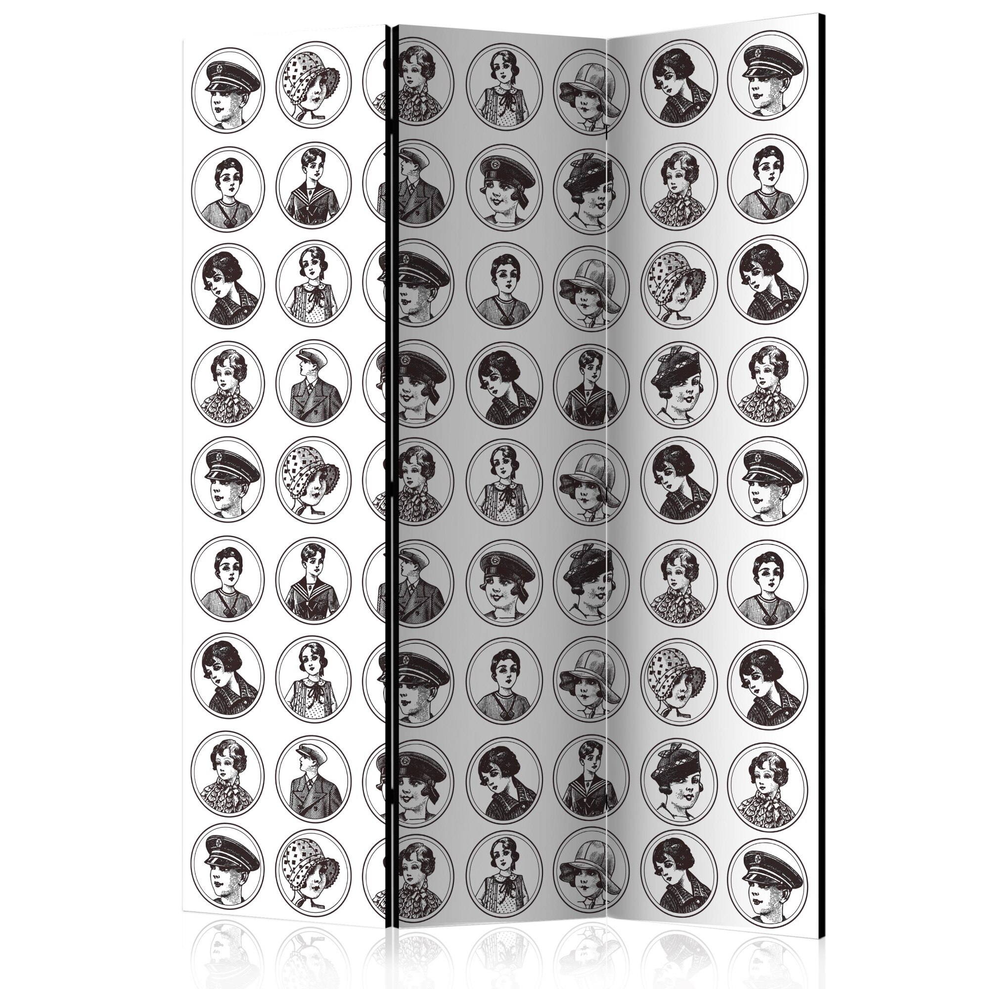 Paravan din 3 parti - 20 de ani Si 30 de ani - 135 x 172 cm