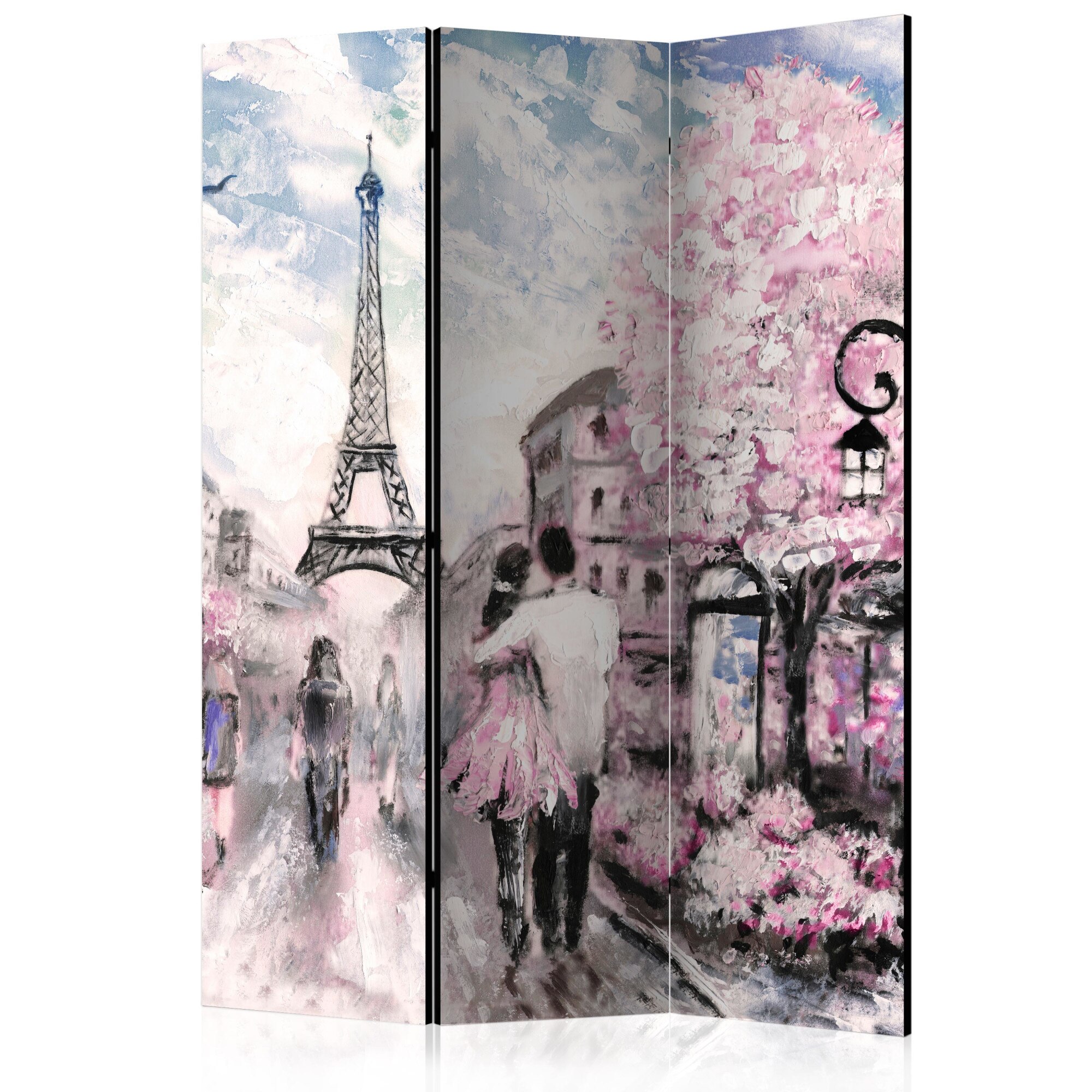 Paravan din 3 parti - Cerul de toamna - 135 x 172 cm