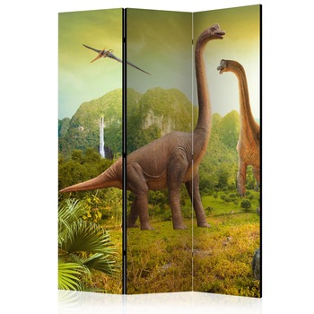 Paravan din 3 parti - dinozauri - 135 x 172 cm Paravan din 3 parti - dinozauri - 135 x 172 cm