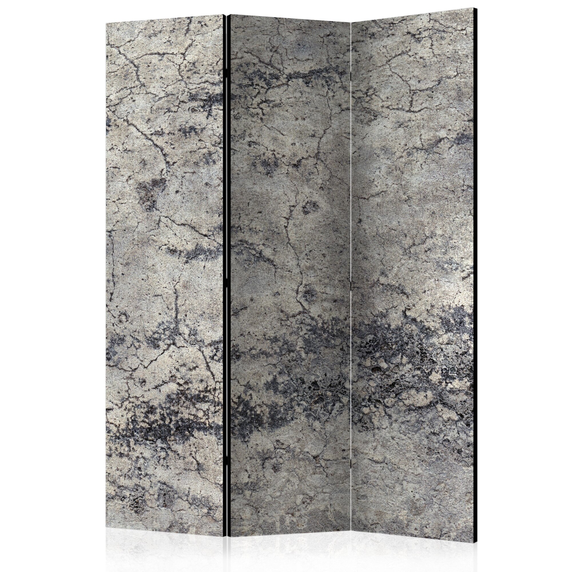 Paravan din 3 parti - Grey Lady - 135 x 172 cm