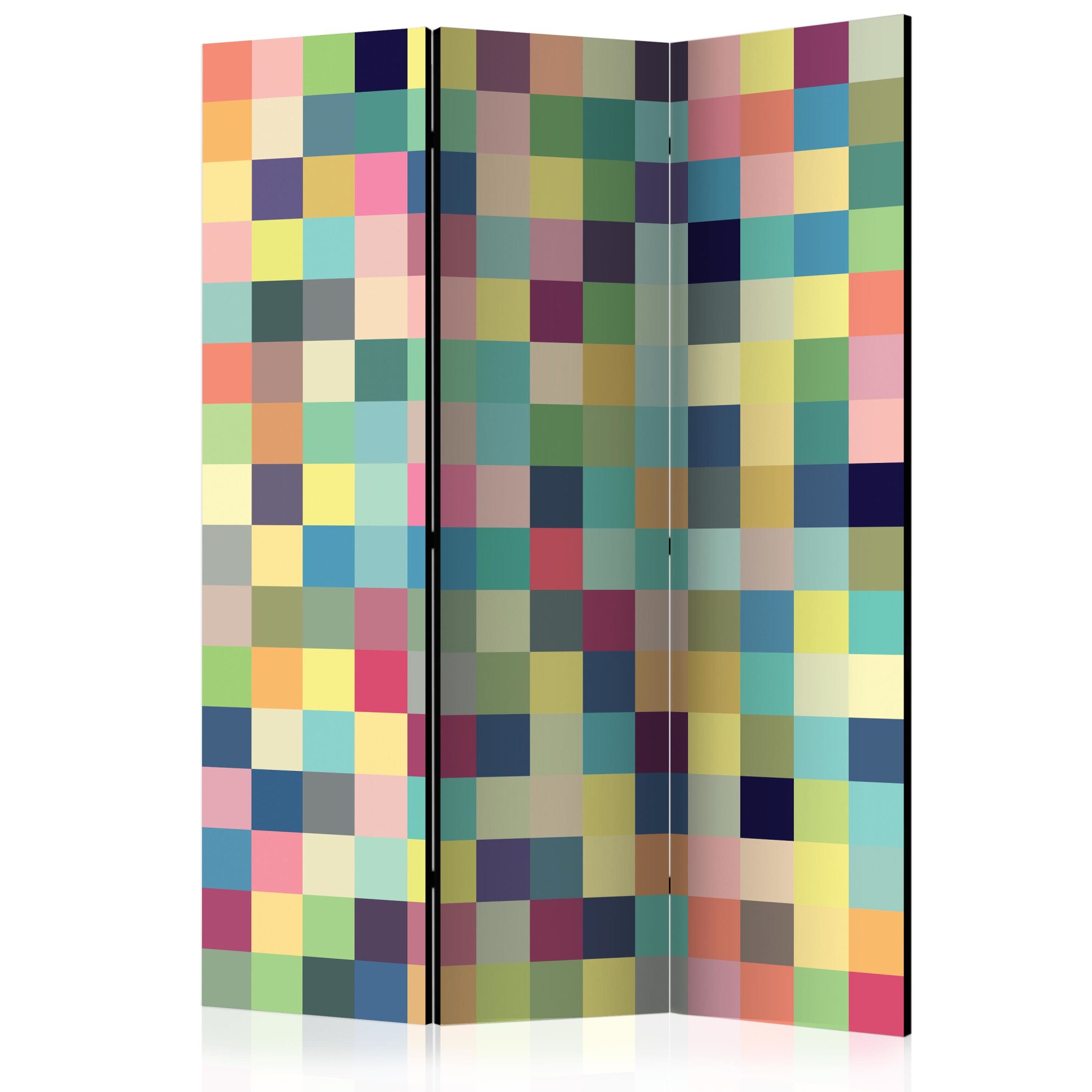 Paravan din 3 parti - Milioane de culori - 135 x 172 cm