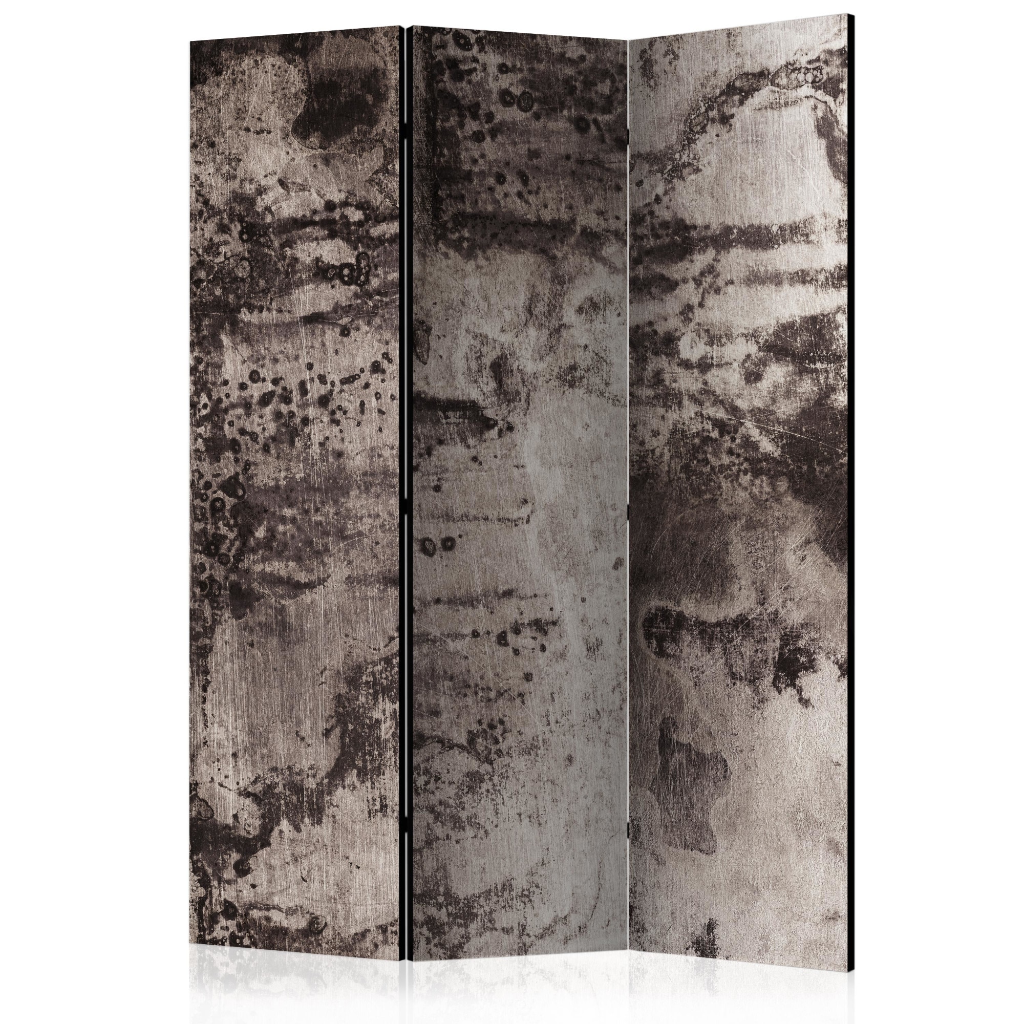 Paravan din 3 parti - Metal vechi - 135 x 172 cm