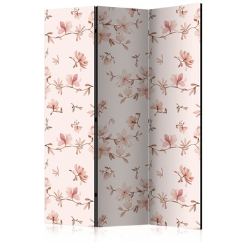 Paravan din 3 parti - Ramuri de Magnolia - 135 x 172 cm Paravan din 3 parti - Ramuri de Magnolia - 135 x 172 cm