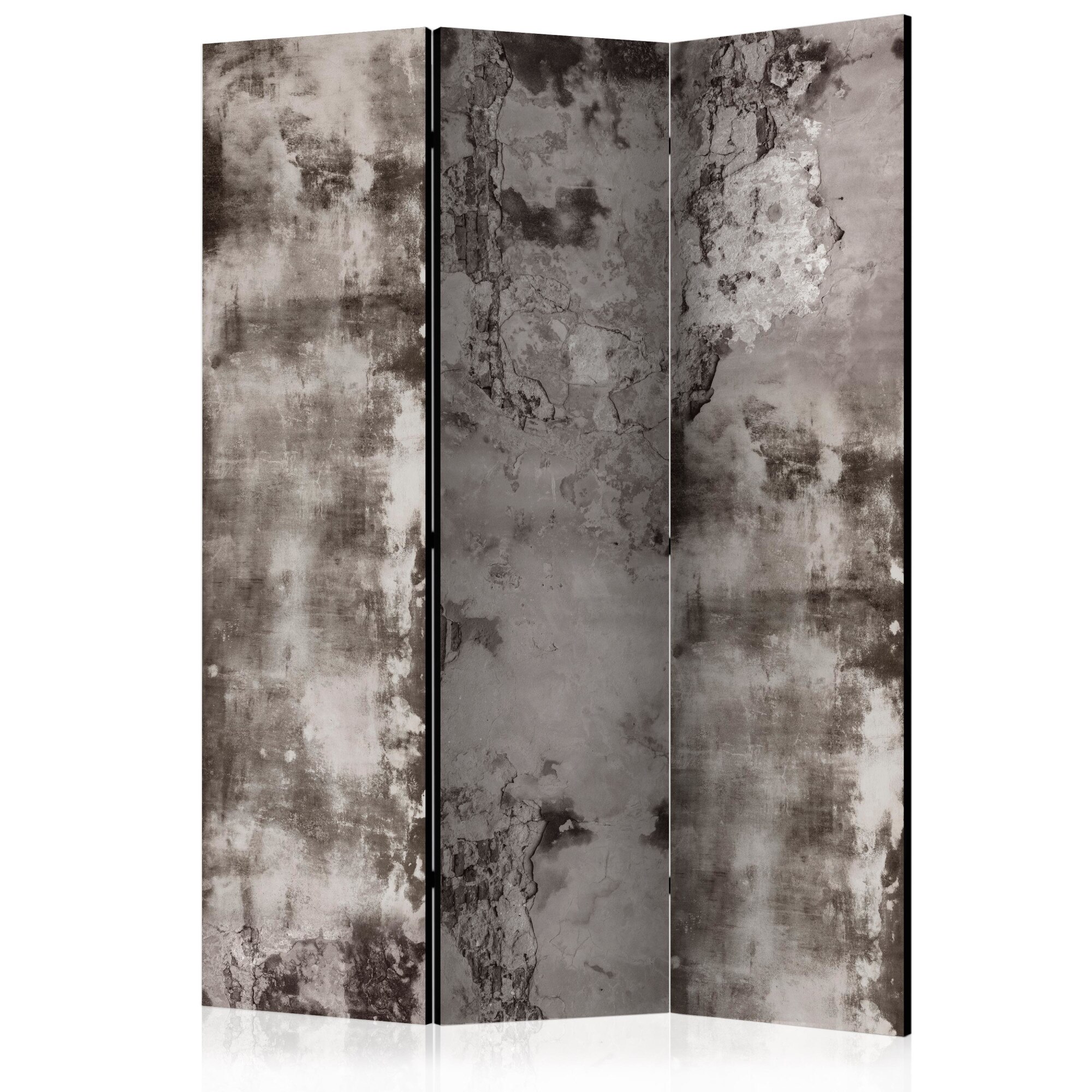 Paravan din 3 parti - Tencuiala veche - 135 x 172 cm