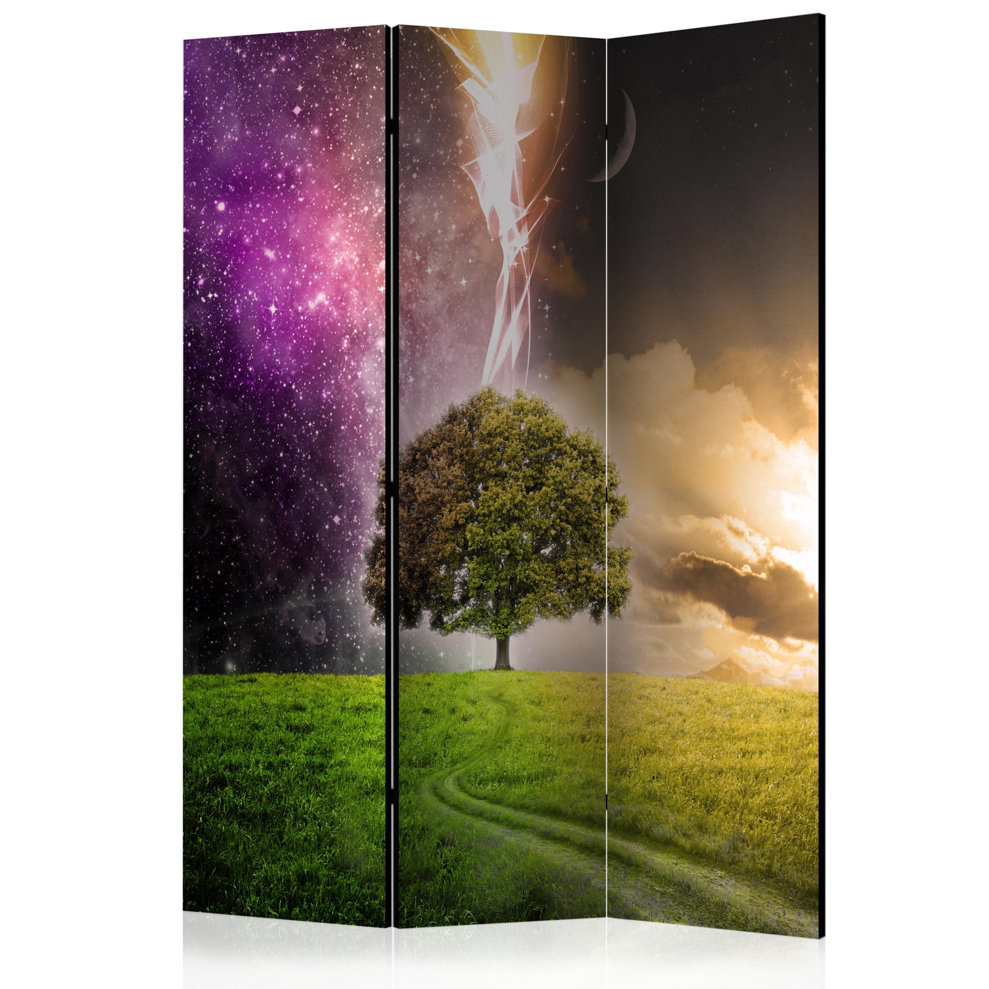 Paravan din 3 parti - Arborele magic - 135 x 172 cm