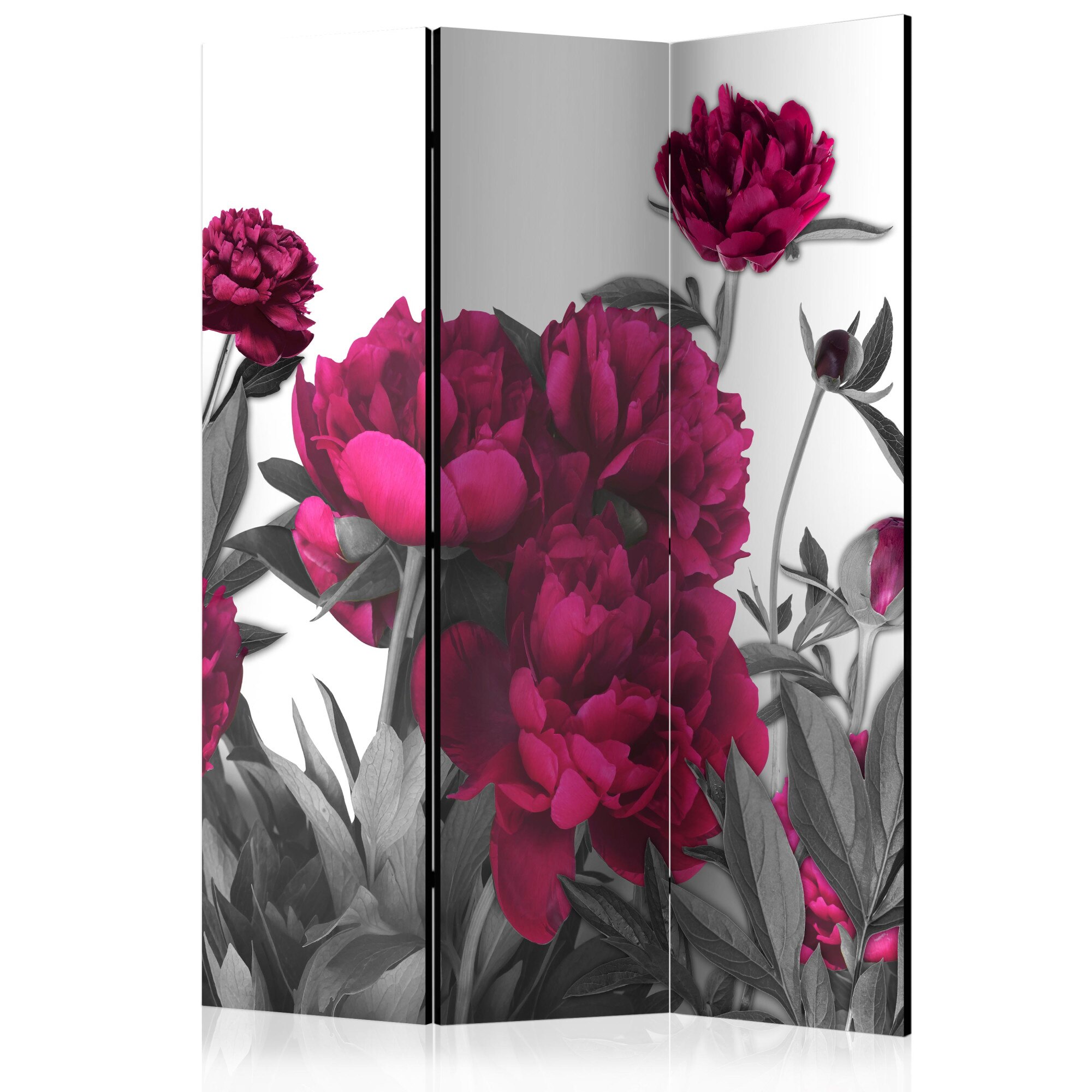 Paravan din 3 parti - Lunca luxurianta - 135 x 172 cm