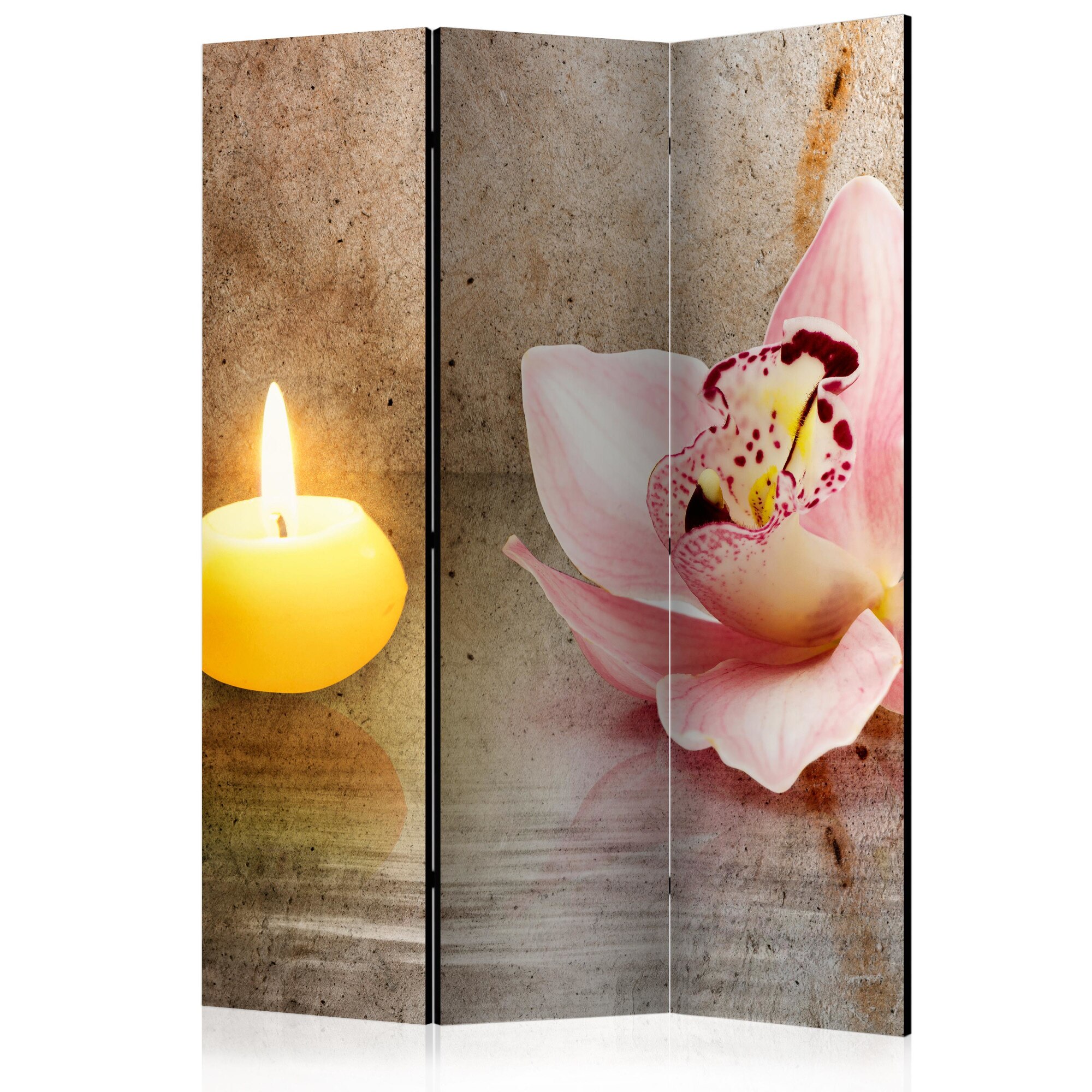 Paravan din 3 parti - Seara romantica - 135 x 172 cm