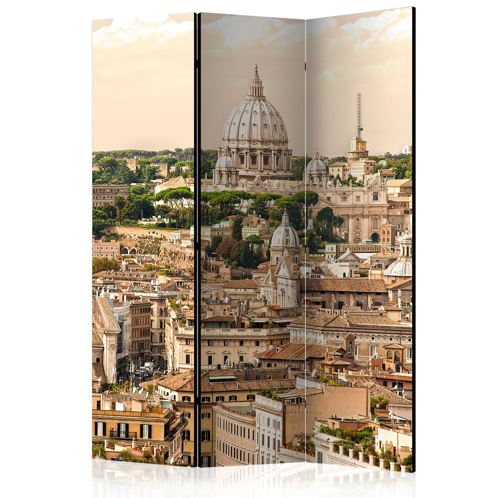 Paravan din 3 parti - Vacanta romana - 135 x 172 cm