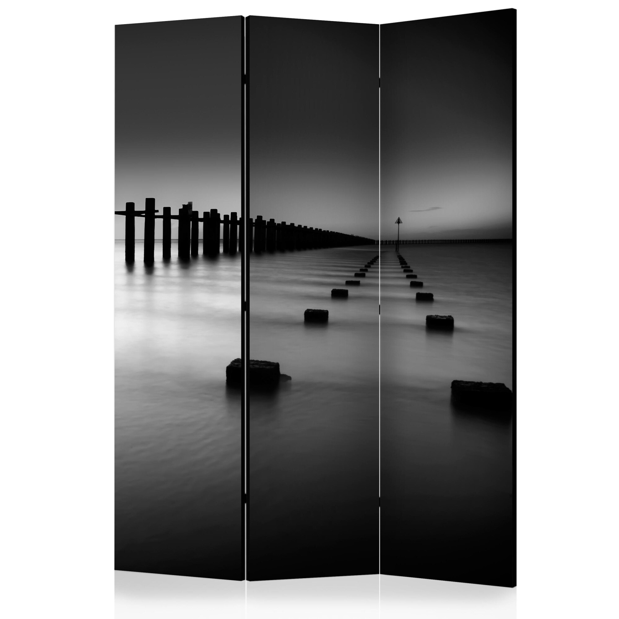 Paravan din 3 parti - Spre Orizont - 135 x 172 cm