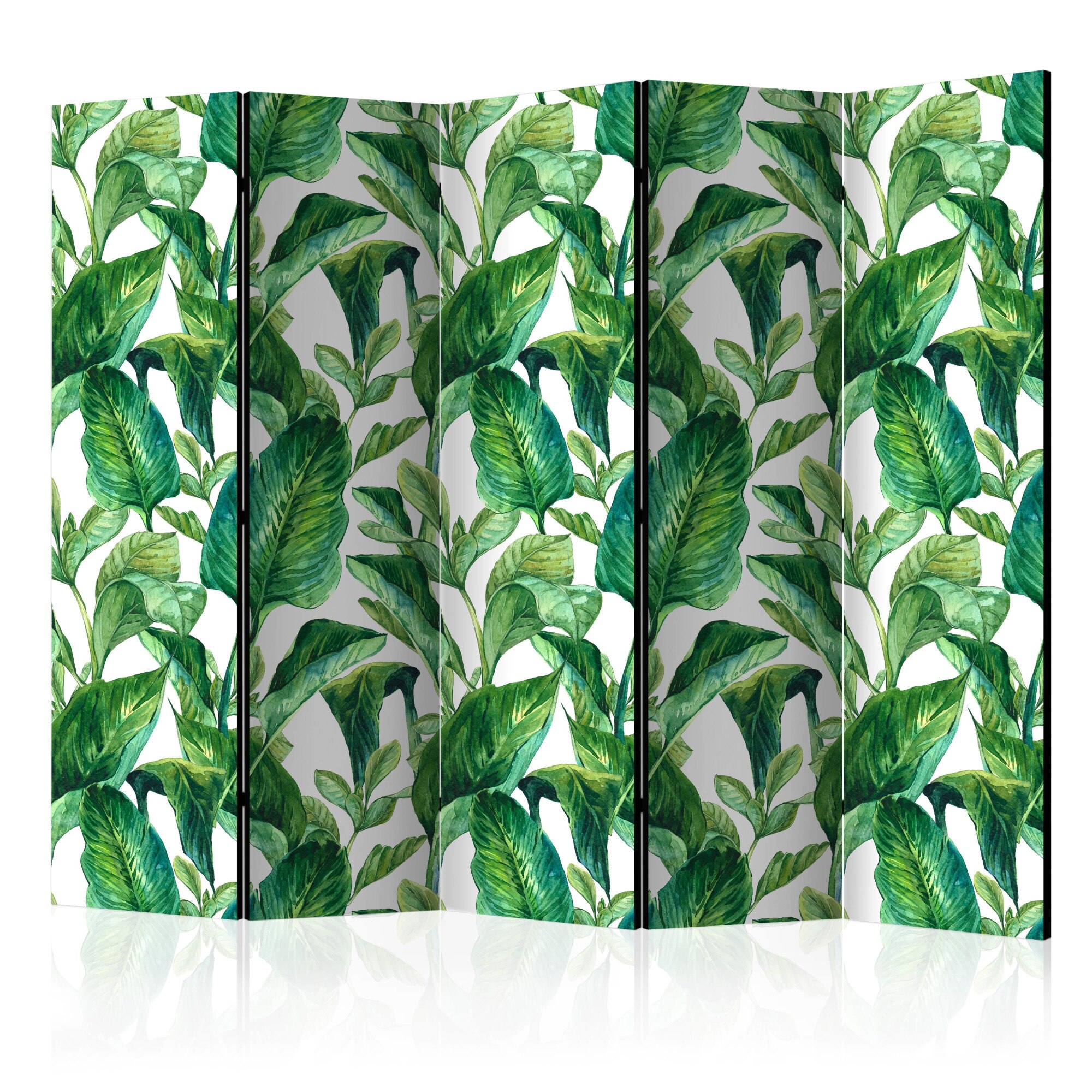 Paravan din 5 parti - Paradis tropical - 225 x 172 cm