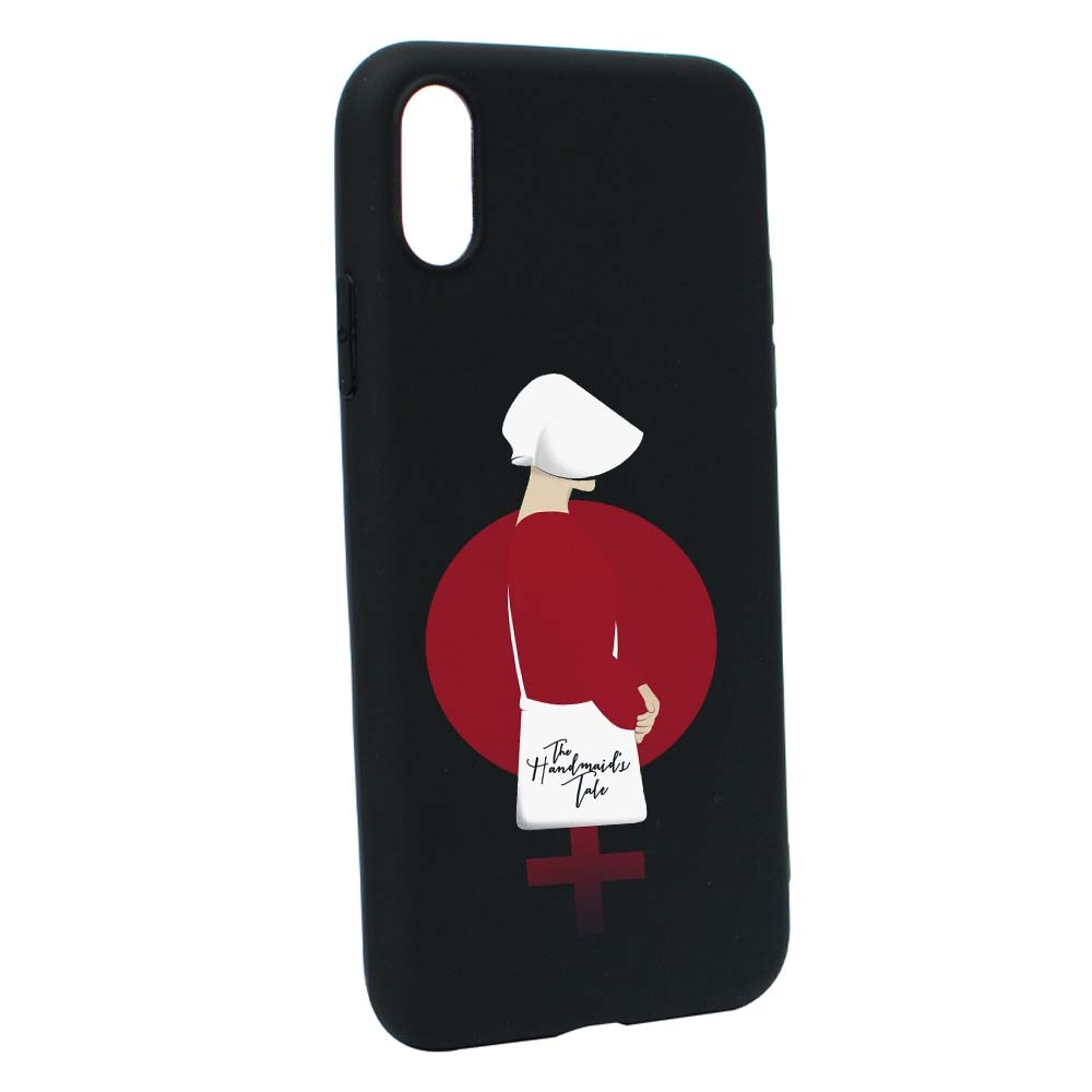 Husa de protectie The Handmaid`s Tale pentru Apple iPhone XS Max, rezistenta la uzura, anti-alunecare, din silicon Premium, B283