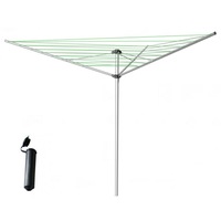 uscator de rufe de gradina quotisp good homequot pliabil cu element care ajuta la fixarea ferma a uscatorului in pamant 40m imagen 39_0_
0