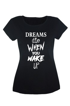 tricou dama din bumbac negru cu imprimeu dreams die - l imagen 9_0_
0
