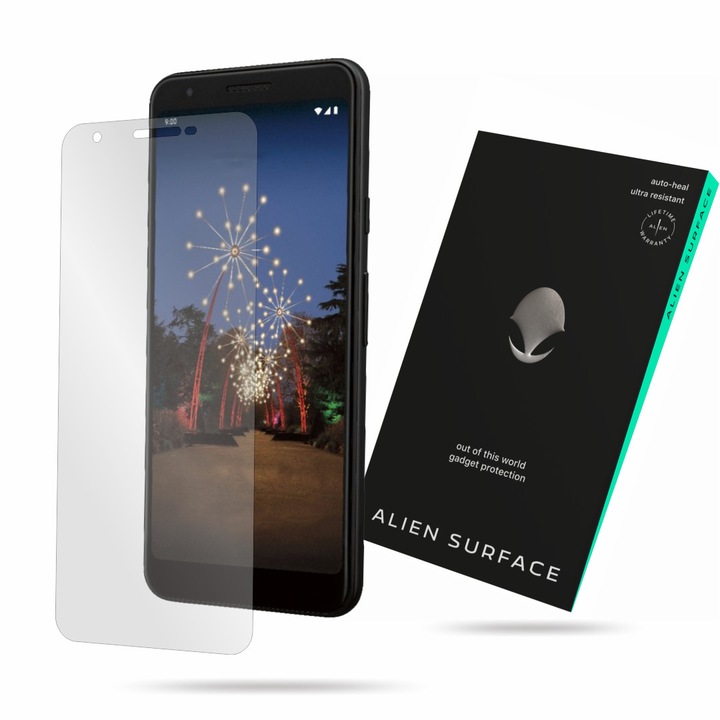 Alien Surface, Google Pixel 3a, képernyővédő fólia