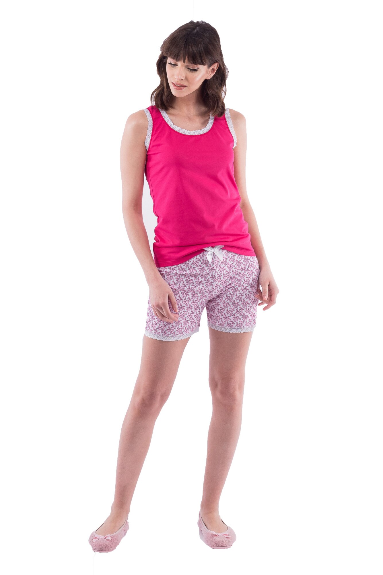 Pijama dama PJF342, Fucsia