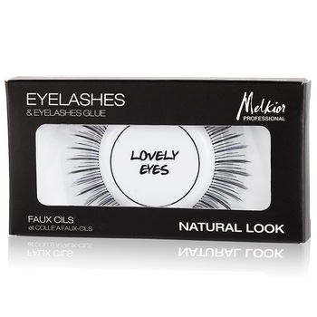 Gene false Melkior Lovely Eyes (par natural) + adeziv Gene false Melkior Lovely Eyes (par natural) + adeziv