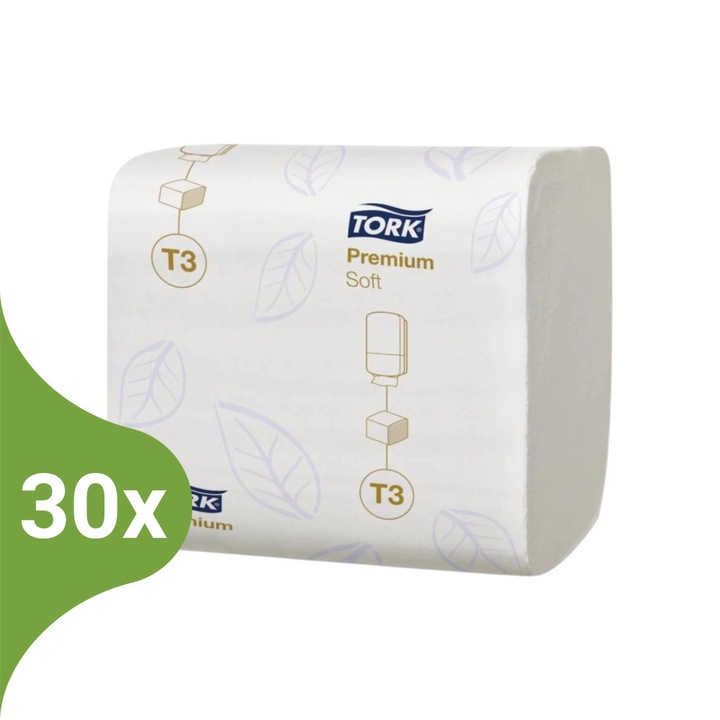 Tork Soft Folded (hajtogatott) toalettpapír - 114273 (Karton - 30 csg)