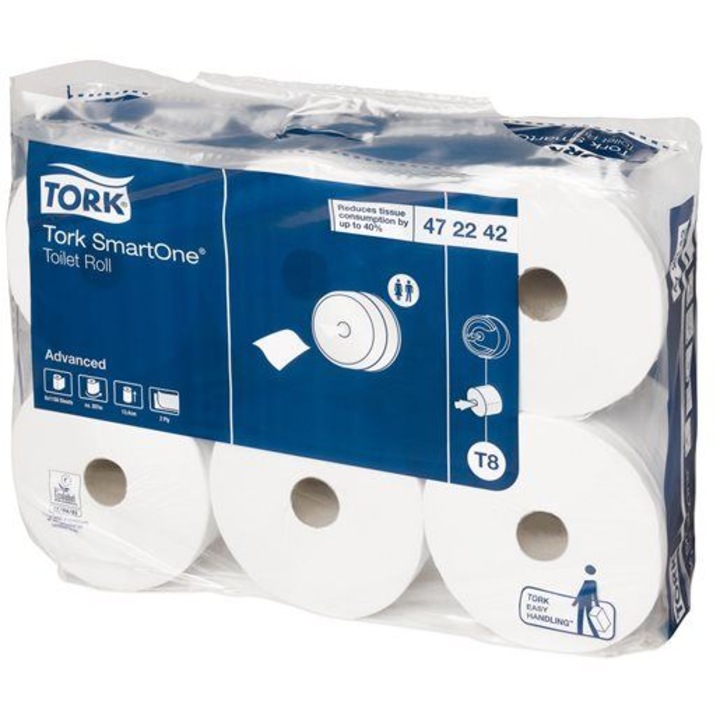Tork SmartOne toalettpapír T8 rendszer (472242) (T472242)