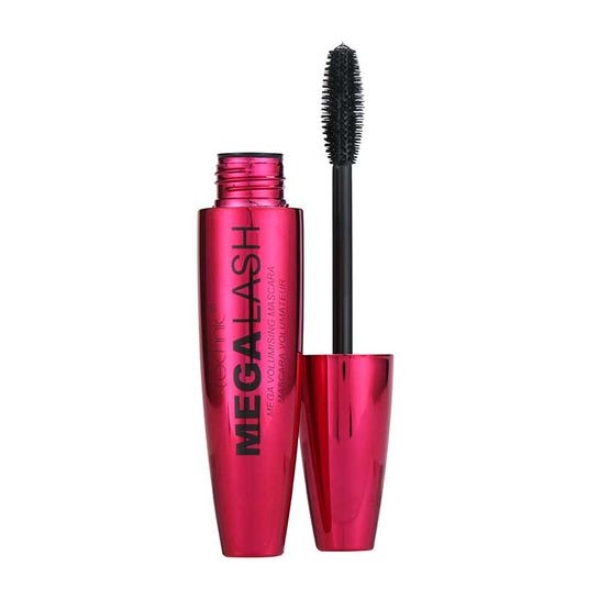 Mascara Technic Mega Lash Mega Volumising Mascara Pink Edition, Black, Negru, 13 ml