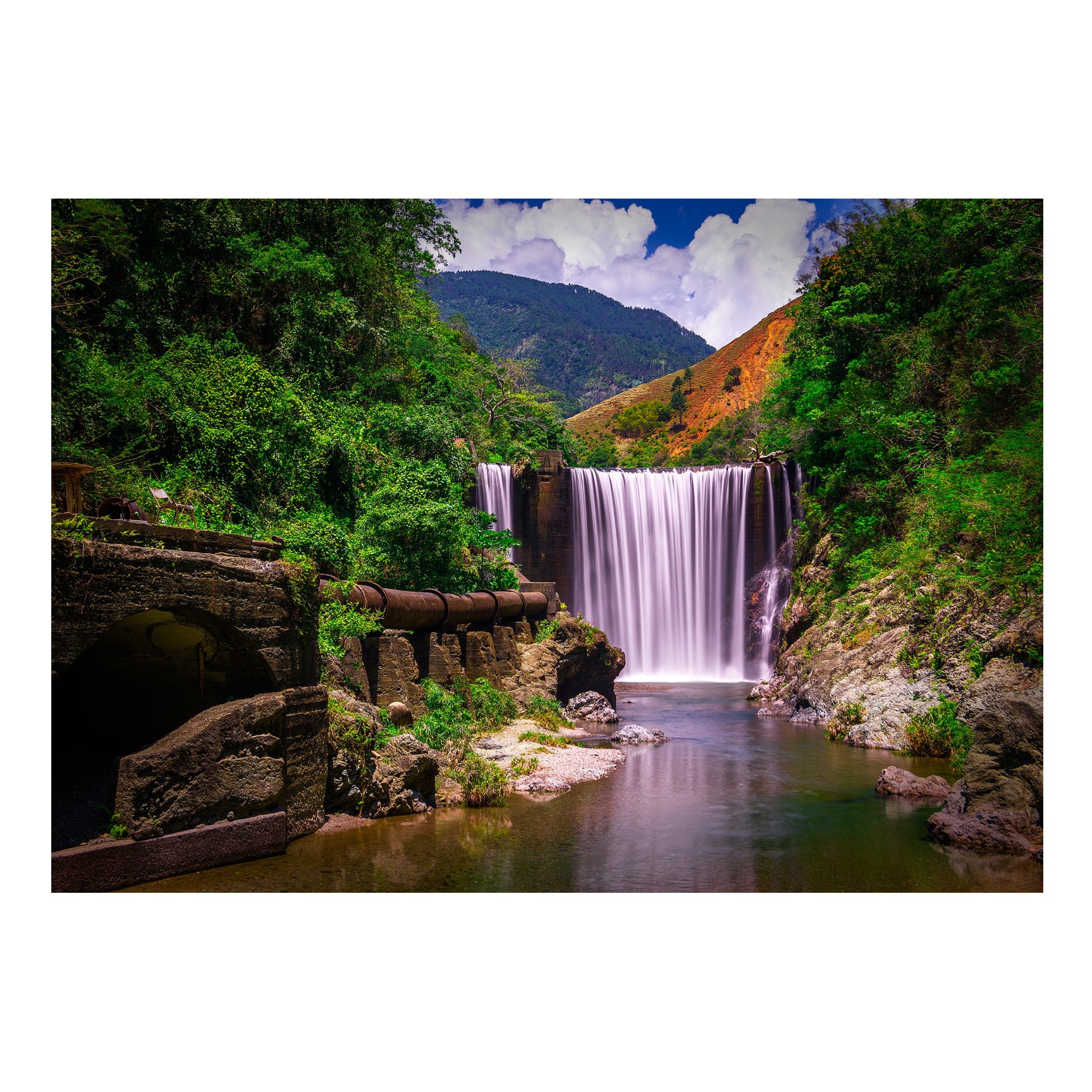 Fototapet vlies - Reggae Falls - 150 x 105 cm