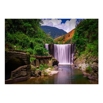 Fototapet vlies - Reggae Falls - 150 x 105 cm Fototapet vlies - Reggae Falls - 150 x 105 cm