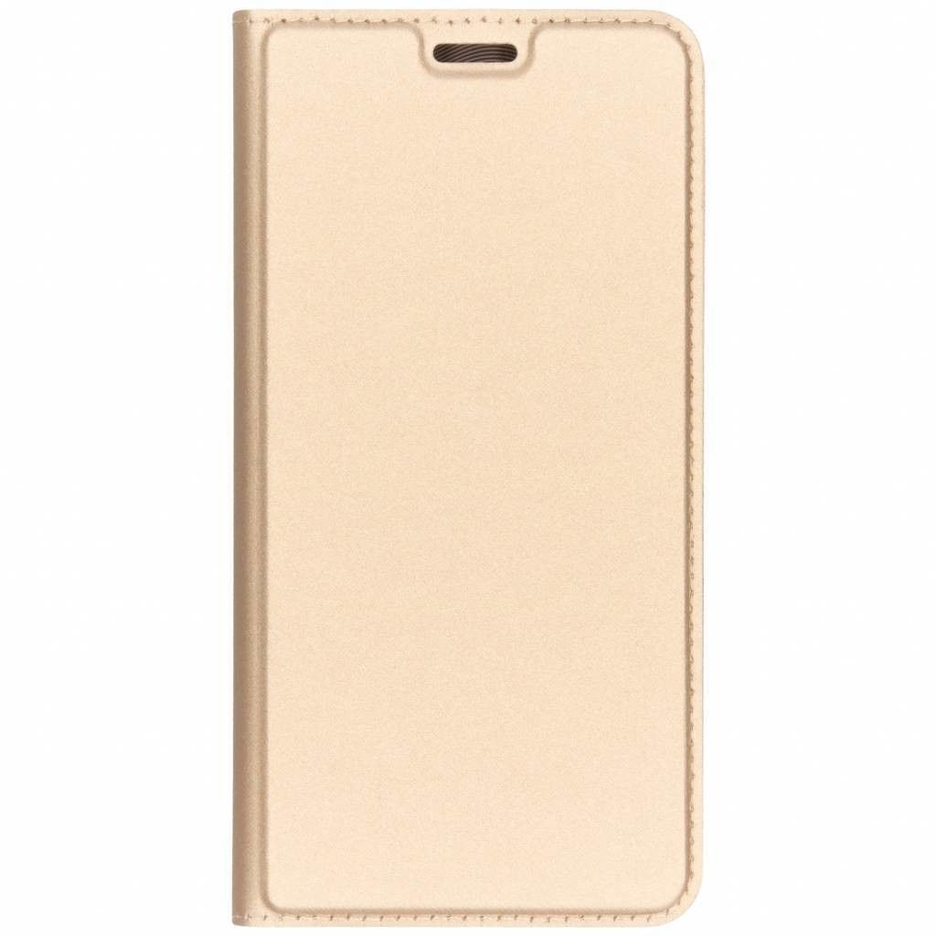 Husa Samsung Galaxy A3 2017 Dux Ducis tip carte, Aurie