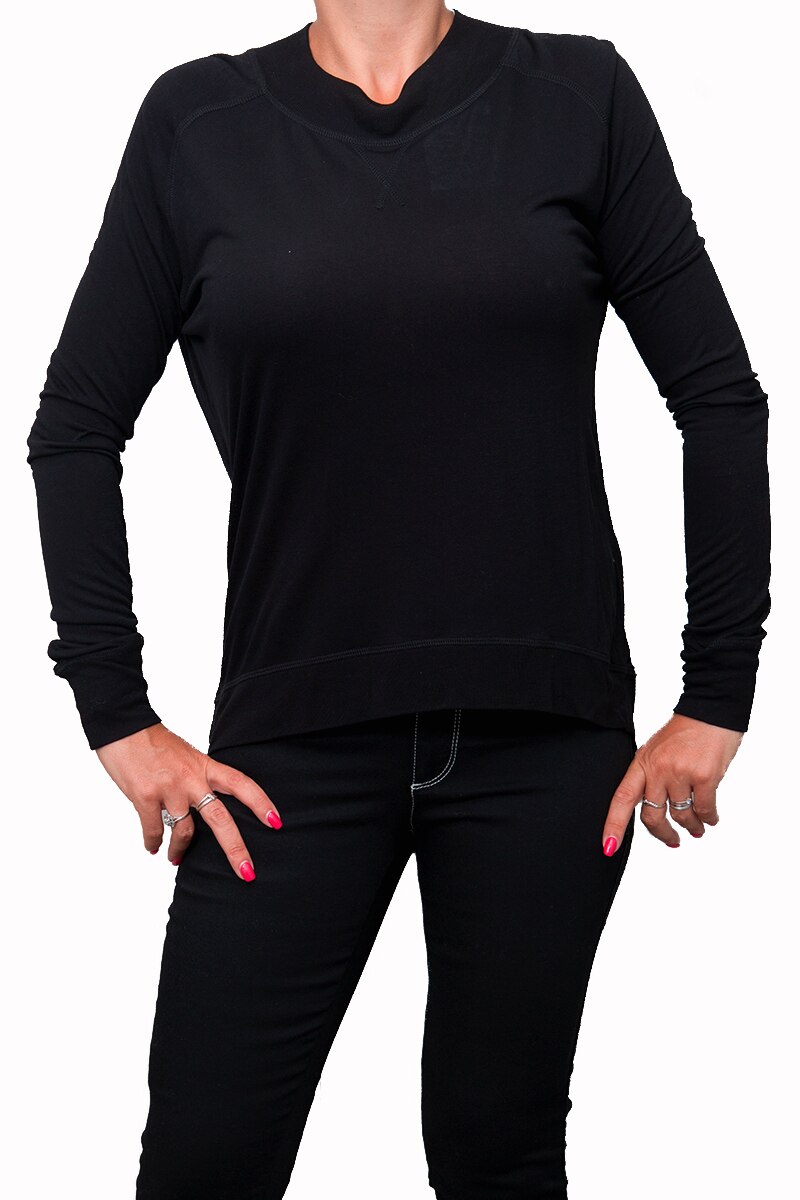 Bluza casual Sisters Point,negru,36