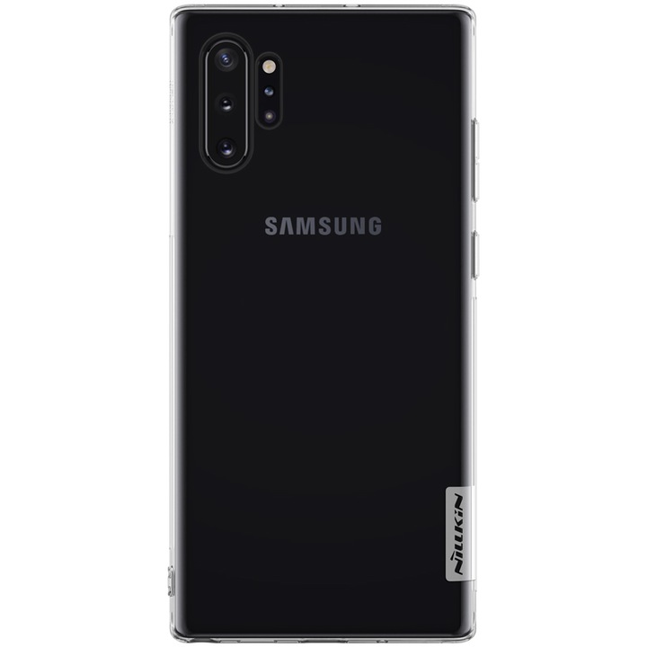 Калъф за Samsung Galaxy Note 10 Plus 4G / Note 10 Plus 5G, калъф Nillkin Nature TPU, прозрачен